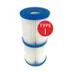 Élément filtrant de piscine gonflable réutilisable et pratique I, filtre efficace, mousse éponge,