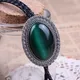 Agate Time Gem Bolo Tie Retro Shirt Chain Corde UR Collier en cuir