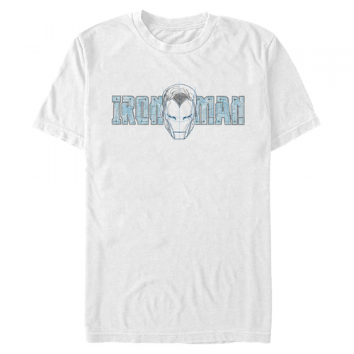 Marvel - Iron Man Ironman Face - Männer T-Shirt