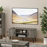 Wade Logan® Bertta TV Stand for TVs up to 45" Wood in Gray | 20.8 H in | Wayfair 5D0A85F99F604AAAA04C326509B1AAFE