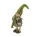 The Holiday Aisle® Green Smiling Forest Gnome Resin | 11.5 H x 7 W x 4.5 D in | Wayfair 6A88F155A4A0479FBC50839D7544838C