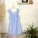 J. Crew Dresses | J. Crew Ruffled Linen Seersucker Mini Dress | Color: Blue/White | Size: 2