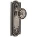 Grandeur Parthenon Solid Brass Rose Single Dummy Door Knob with Soliel