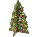 13.5" Korsch Advent 3-D Christmas Tree Wall Decoration