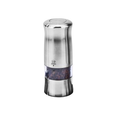 Peugeot Zeli Electric 5.9 Inch Pepper Mill, Brushed Chrome