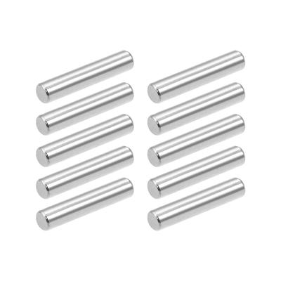 10Pcs 5mmx25mm Dowel Pin 304 Stainless Steel Shelf Support Silver Tone - 5mm - 25mm 10Pcs