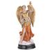 Q-Max 5"H Archangel Uriel Statue Angel of Wisdom Holy Figurine Religious Decoration