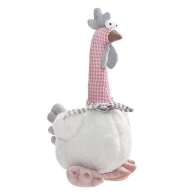 Stuffed Long Neck Spring Chicken - 15"H x 5"W