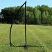 X-Stand for Hanging Hammock Chairs Black Powder-Coated Steel Frame