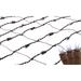 2' x 8' White LED Net Tree Trunk Wrap Christmas Lights Brown Wire
