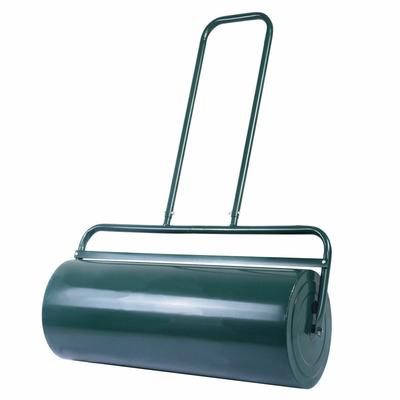 24" x 13" Tow Lawn Roller Water Filled Poly Push Roller - 24" width.13" diameter steel drum.45" height