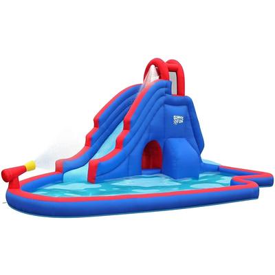 Sunny & Fun Deluxe Inflatable Water Slide Park - Large