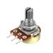 WH148 50K Ohm Variable Resistors Single Coil Film Potentiometer 5pcs - 0.94 x 0.65" (H * D)