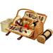 Picnic at Ascot Sussex Picnic Basket for 2 w/Blkt (709B-L) - London