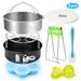 FITNATE 8 Pack Steamer Pressure Cooker Pot