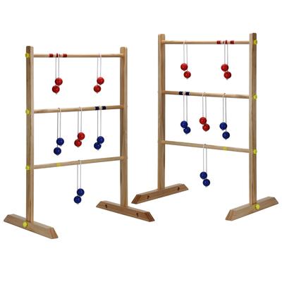 Solid Wood Ladder Toss Game Set