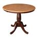 Copper Grove 36-inch Round Pedestal Table with 12-inch Leaf