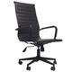 Executive Ergonomic High Back Modern Office Chair Ribbed PU Leather Swivel for Manager Conference Computer Room