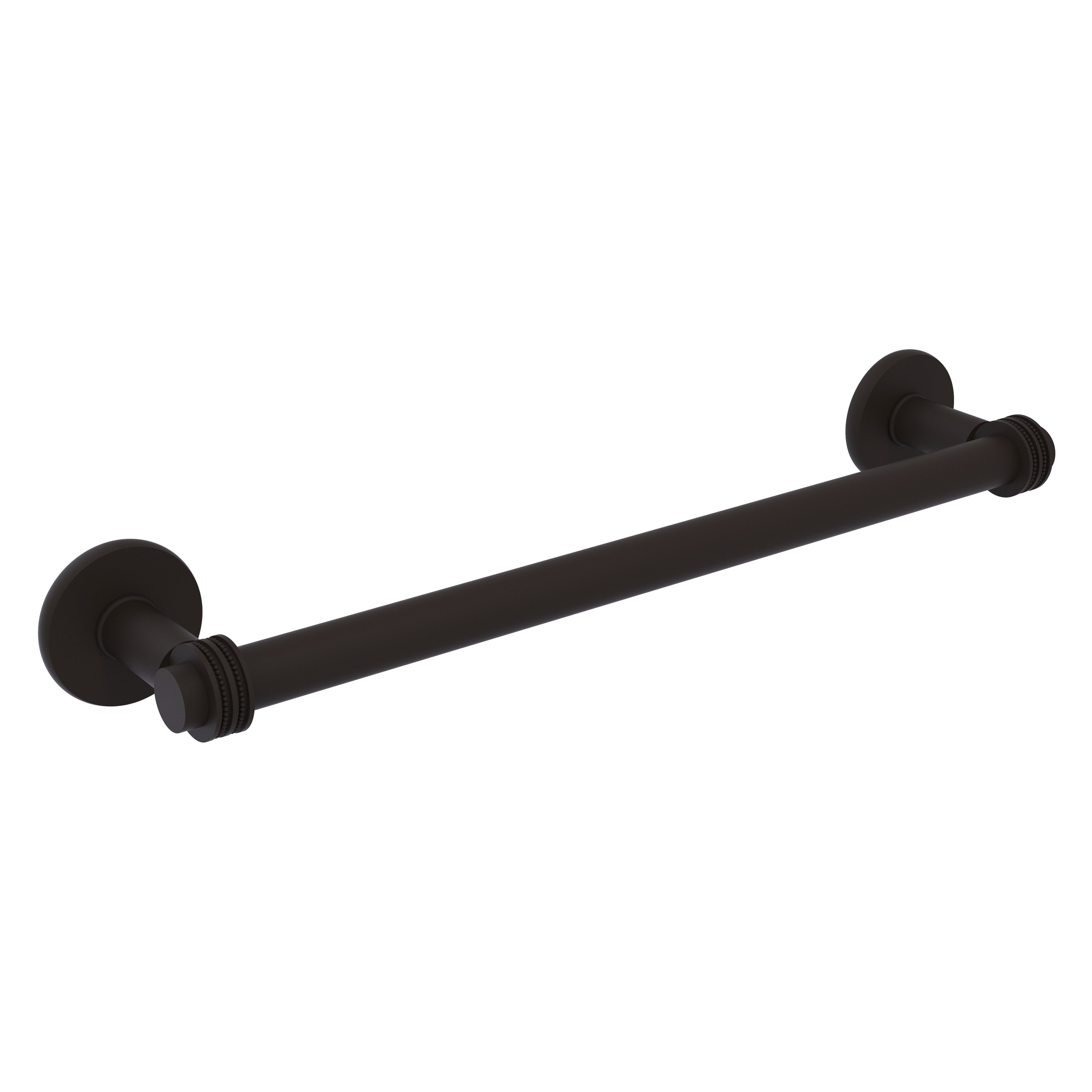 Allied Brass Continental Collection 18 Inch Towel Bar with Dotted Detail