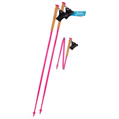 Komperdell - Carbon FXP Team Pink Foldable - Trailrunning Stöcke Gr 105 cm rosa