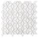 TileGen. Mother of Pearl 1" x 1.75" Seashell Tile in White Wall Tile (10 sheets/9.8sqft.)