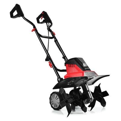 17-Inch 13.5 Amp Corded Electric Tiller and Cultivator 9" Tilling Depth - 41" x 39" x 18" (L x W x H)