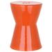 SAFAVIEH Liana Orange Garden Stool - 12" x 12" x 17"