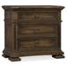 Hooker Furniture Elmendorf 32" Wide Poplar and Walnut Nightstand with