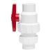 PROFLO 2" PVC Sweat Ball/Check/Union Combination Valve - Natural