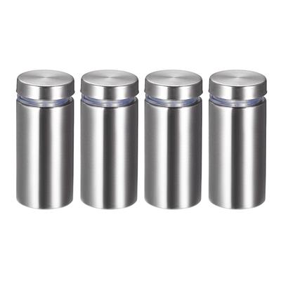 Glass Standoff Mount Stainless Steel Wall Standoff 19 x 42mm 4Pcs - 19mm x 42mm (4 Pcs)