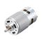 DC Motor 24V 24000RPM 1.6A Electric Motor Round Shaft for RC Boat Toys DIY Hobby - Silver - 24V 24000RPM