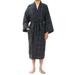 Leisureland Men's Green Plaid Robe