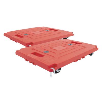 Bostitch Heavy Duty Dolly, Flat for Moving Furniture, 18" x 12.75", 2-Pack