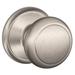 Schlage Andover Passage Door Knob Set