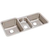 Elkay Lustertone 40" Undermount Triple Basin Stainless Steel Kitchen