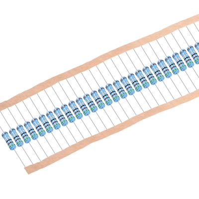 100pcs Metal Film Resistors 51 Ohm 2WTolerances 5 Color Bands - Green,Brown,Black,Gold,Brown.