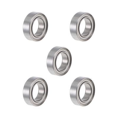 SMR106ZZ Stainless Steel Ball Bearing 6x10x3mm Shielded MR106ZZ Bearings 5pcs - MF104ZZ (5Qty)