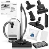 Miele Complete C3 Cat and Dog Canister Vacuum Cleaner + SEB-228 Powerhead + SBB-300 Floor Brush + STB101 Turbo Brush + More