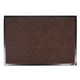 24" x 36" Brown Ribbed Walk Off Utility Mat