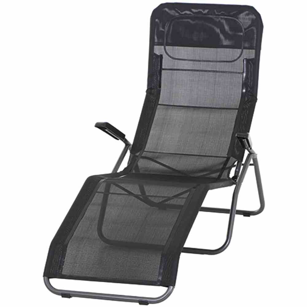 SIENA GARDEN Anco Anco Kippliege anthrazit / schwarz Image