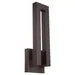 Modern Forms Forq Indoor/Outdoor LED Wall Sconce - WS-W1718-BZ