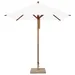 Bambrella Levante Square Bamboo Umbrella - 2.6m SQ-L-BL