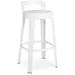 RS Barcelona Ombra Stool with Backrest - OMBARBR-1N