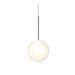 Pablo Lighting Bola Sphere LED Multi-Light Pendant Light with Small Canopy - BOLA SPH 8+10+12 GUN + BOLA CAN 9 WHT