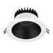 Lotus LED Lights Regressed Deep LED 6 Inch Round Recessed Trim - LD6R-40K-BR-WT