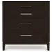 Copeland Furniture Mansfield 4 Drawer Dresser - 2-MAN-41-53