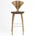 Cherner Chair Company Cherner Stool with Seat Pad - CSTW30-SEAT-PAD-29-VZ-2115