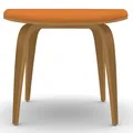 Cherner Chair Company Cherner Ottoman with Seat Pad - LOT01-DIVINA-552-S
