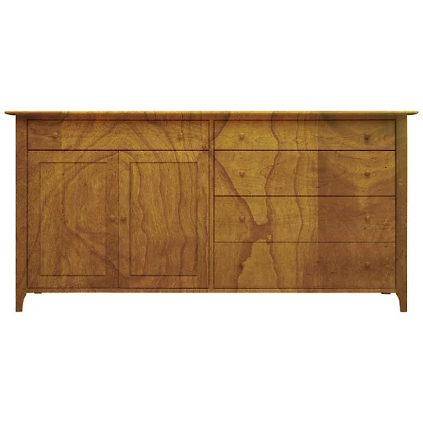 Copeland Furniture Sarah Buffet - 2 Doors and 5 Drawers