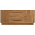 Copeland Furniture Moduluxe Three-Drawer Dresser with Flanked Doors, 29-Inch High - 4-MOD-50-03